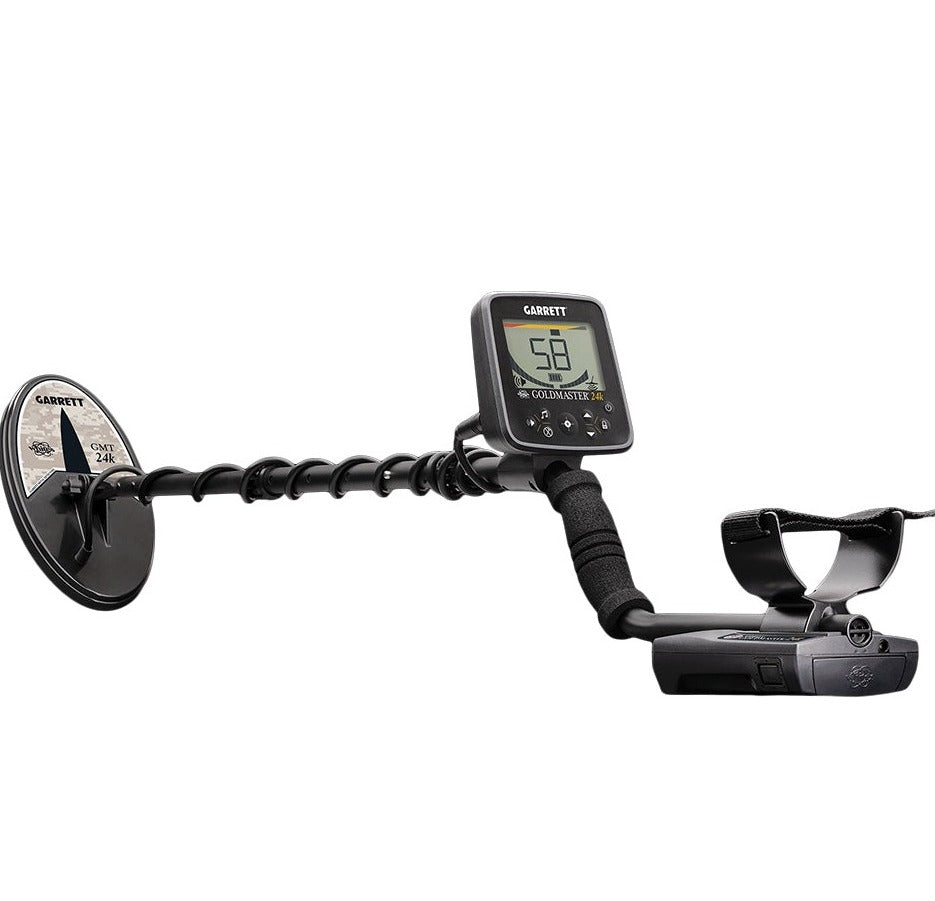 GARRETT Goldmaster 24k Metal Detector with 6" x 10" DD Waterproof Searchcoil