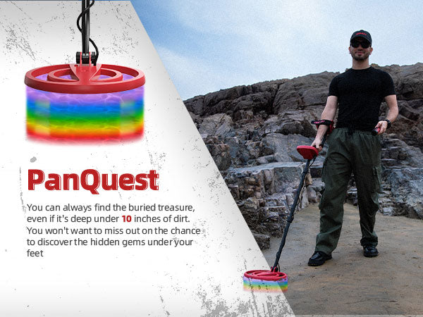 Pancky PK0075 Metal Detector with 10" Coil