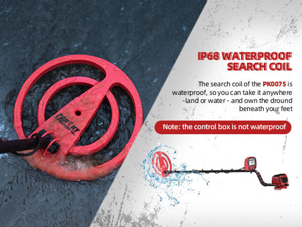 Pancky PK0075 Metal Detector with 10" Coil