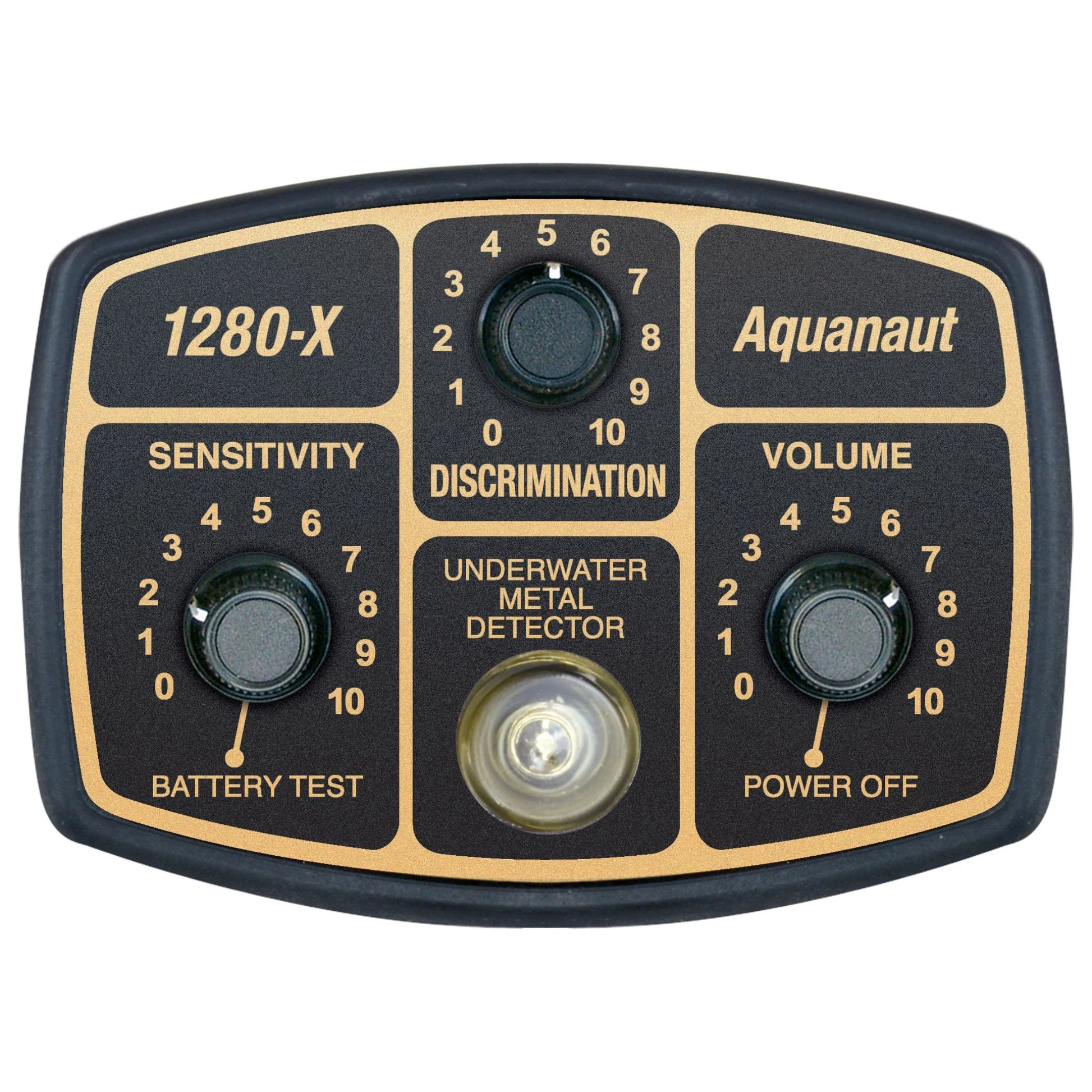 Fisher Labs 1280X Aquanaut Metal Detector with 10" Search Coil