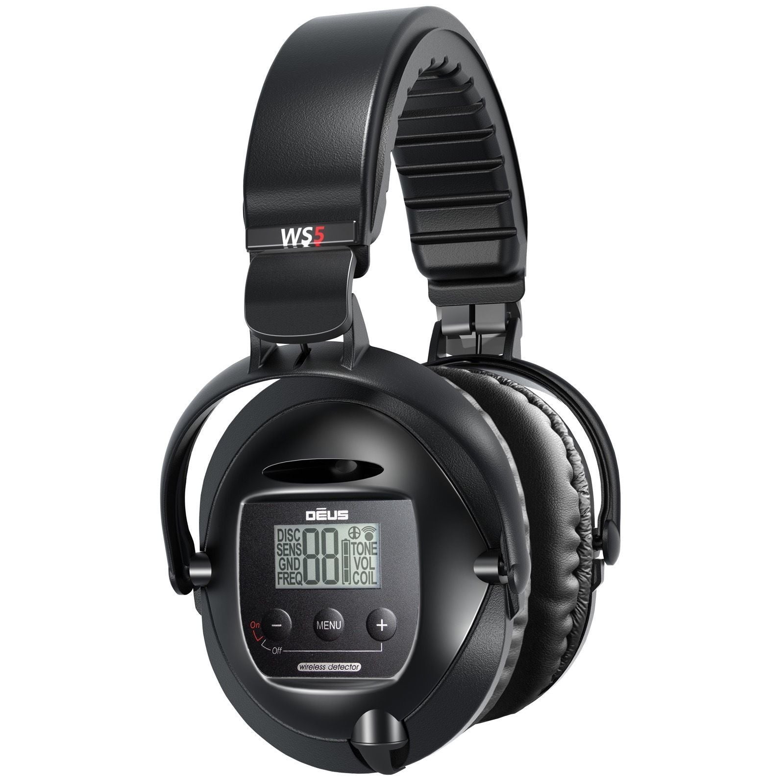 XP Deus Full Metal Detector with 9´´ Search Coil, Remote Control and WS4 Headphones