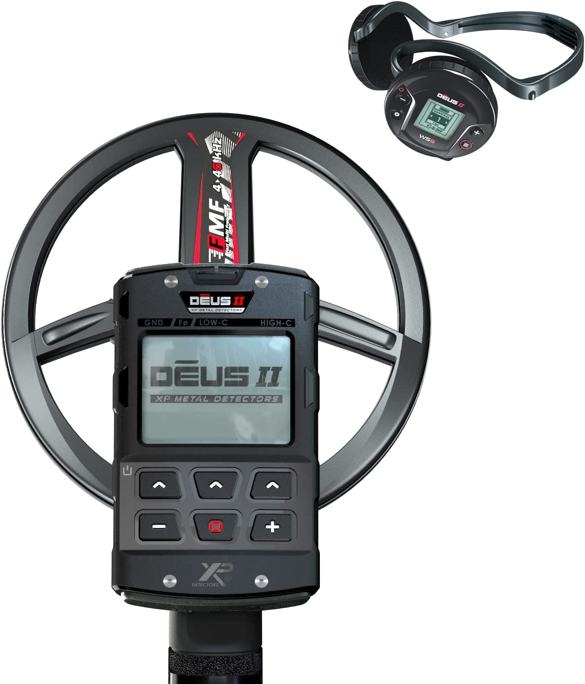 XP Deus II Full Metal Detector with 9" FMF Search Coil