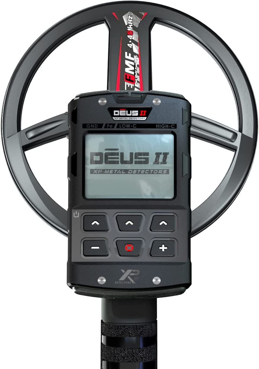 XP Deus II RC Metal Detector with 9" FMF Search Coil and Remote Control