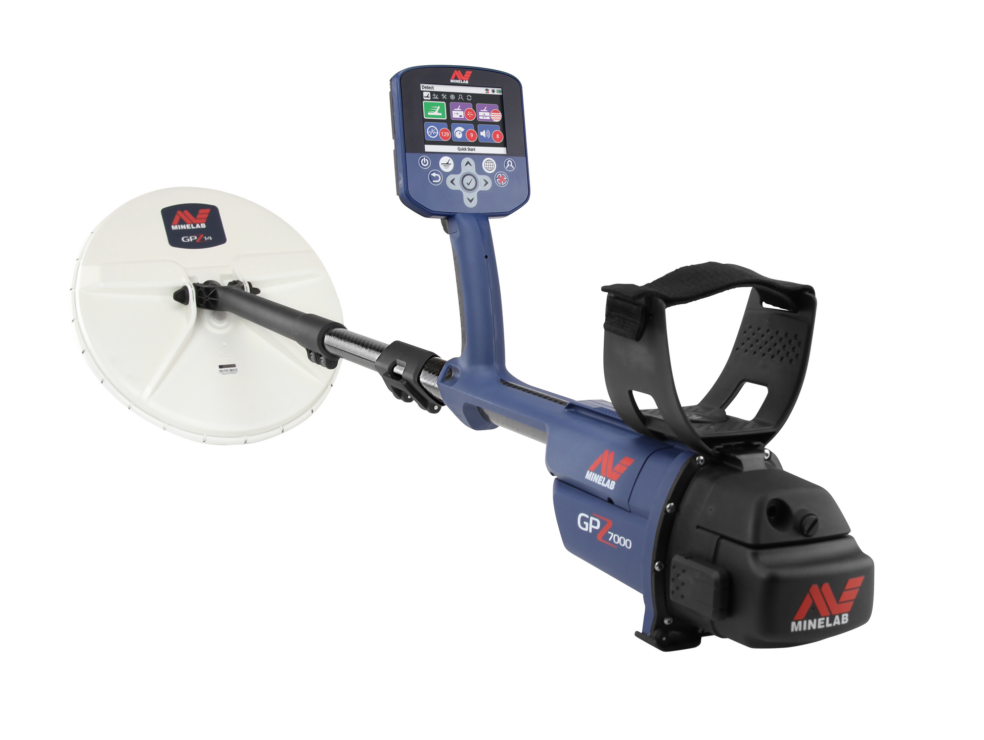 Minelab GPZ 7000 Gold Metal Detector With Pro Find 40 PinPointer