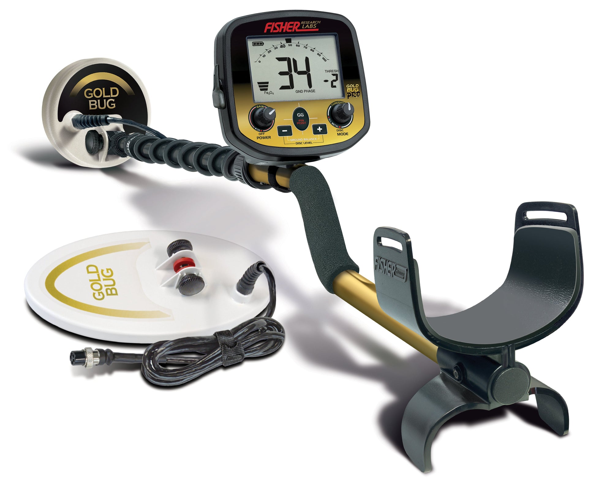 Fisher Labs Gold Bug Pro Combo Metal Detector