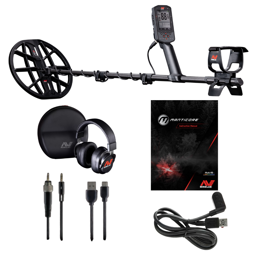 Minelab Manticore Waterproof Metal Detector 