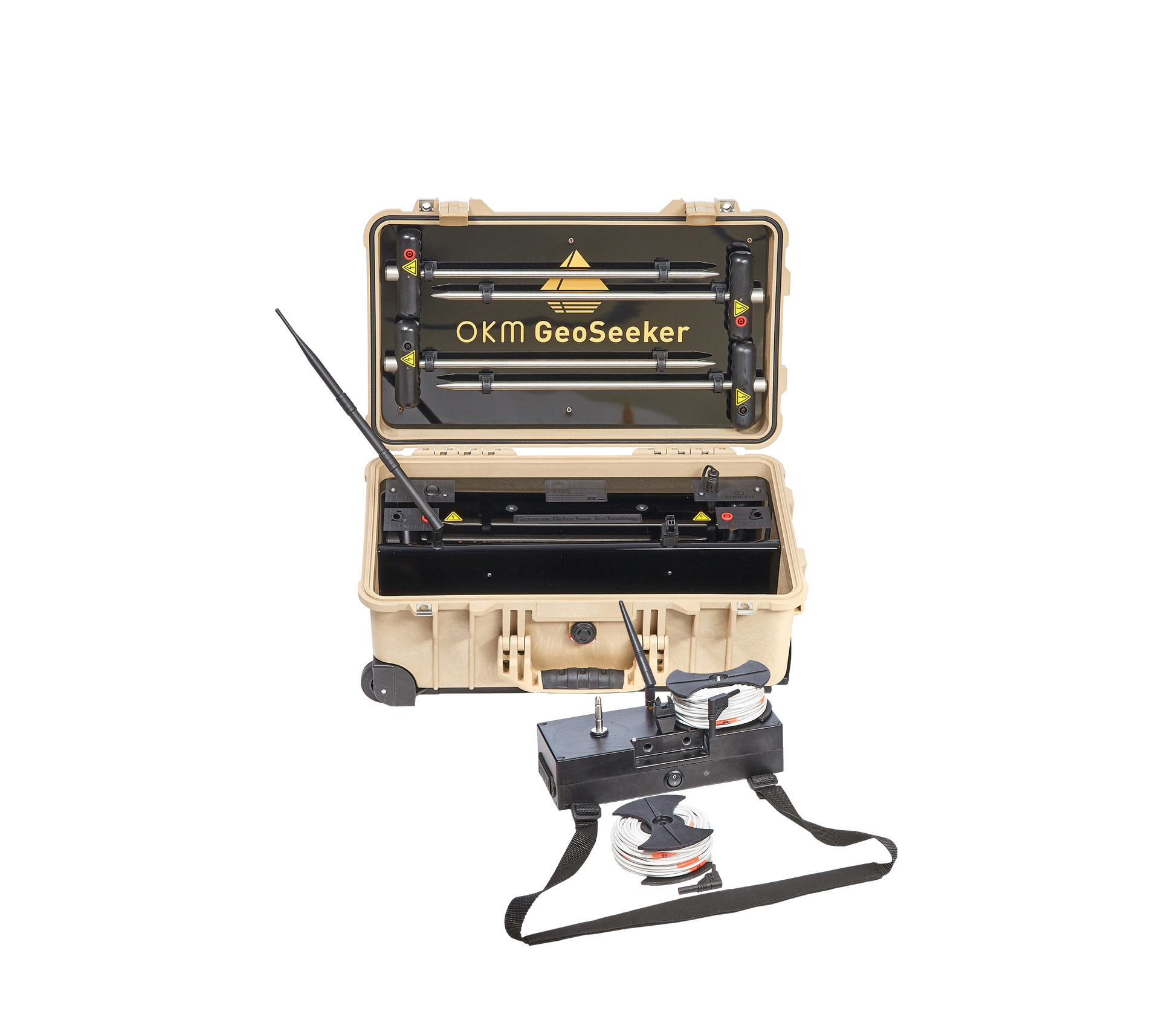 OKM GeoSeeker Underground Water Locator + Android Tablet with 3D Software