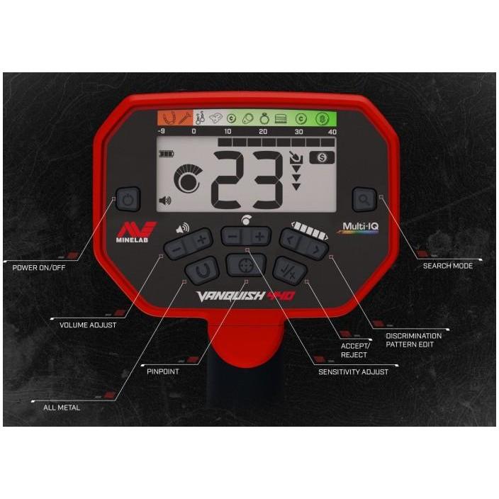 Minelab Vanquish 440 Metal Detector 
