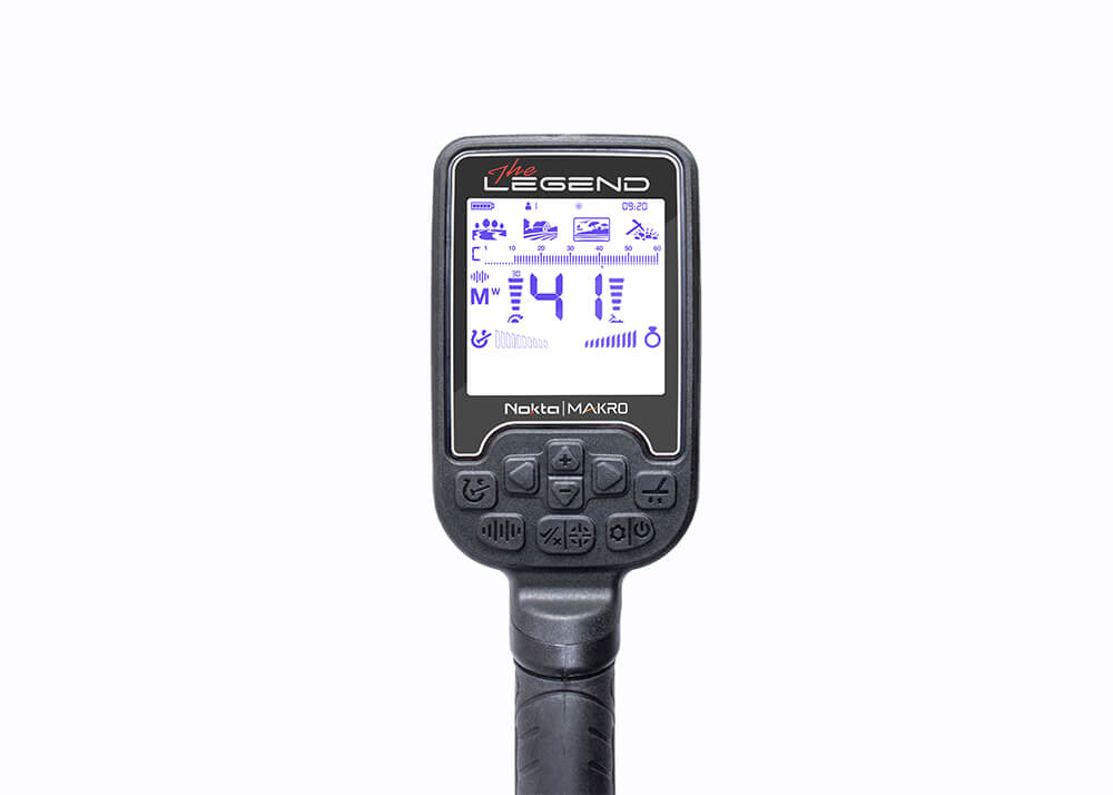 NOKTA | MAKRO The Legend Waterproof Metal Detector with 11" DD Search Coil