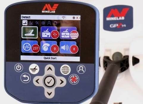 Minelab GPZ 7000 Gold Metal Detector With Pro Find 40 PinPointer